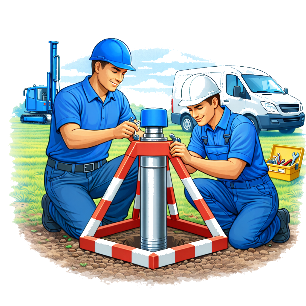 Ambergauer Brunnenbau Bereiche